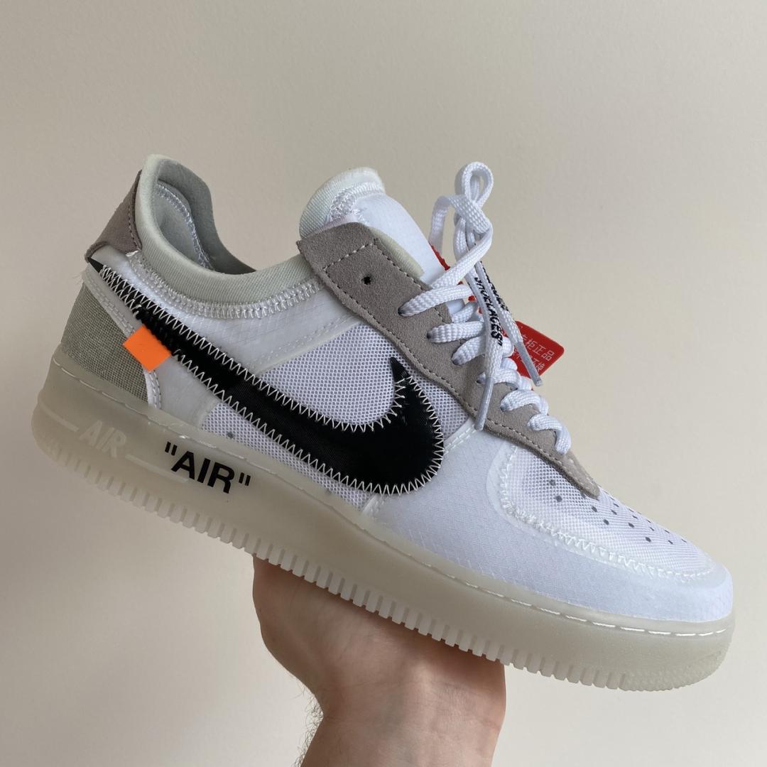 Nike AF X Off-White «White Black» 1