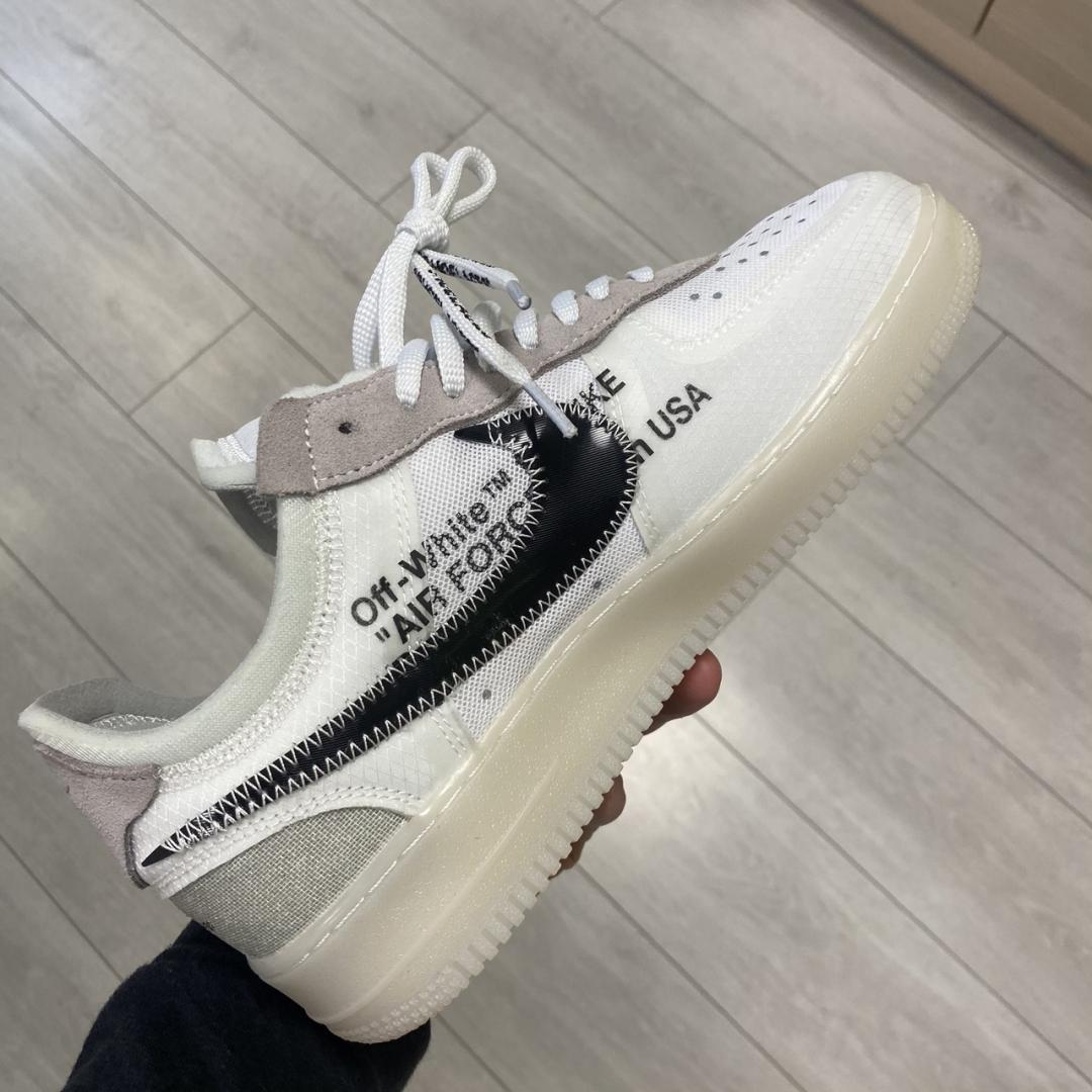 Nike AF X Off-White «White Black» 1