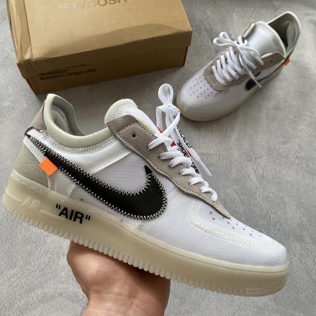Nike AF X Off-White «White Black» 1