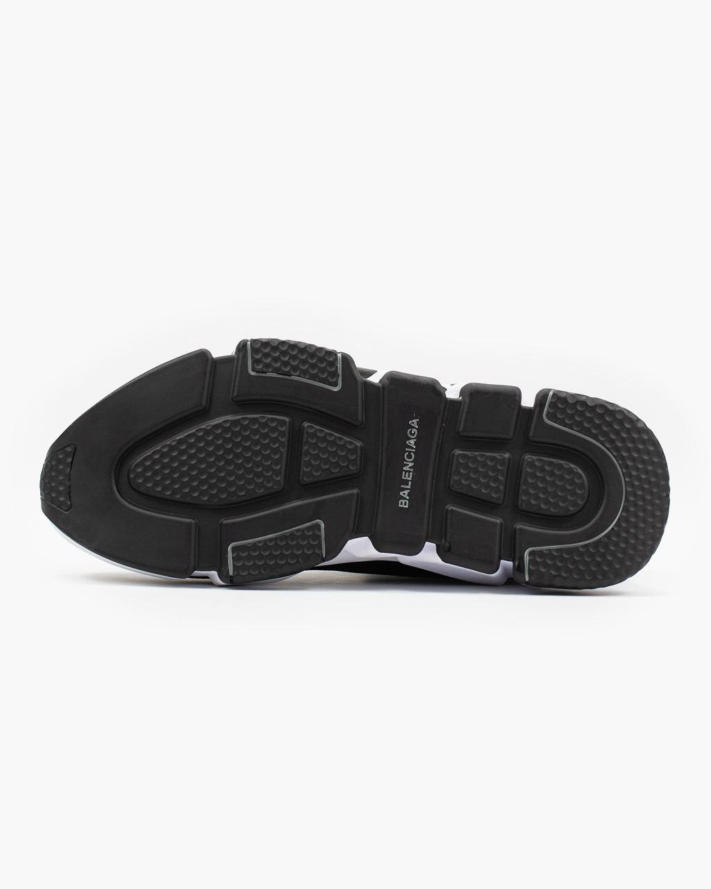 Balenciaga Speed Trainer Black White Graffiti 2