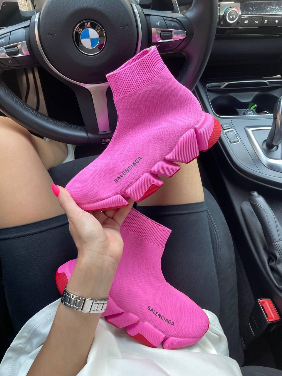 Balenciaga Speed Trainer Pink