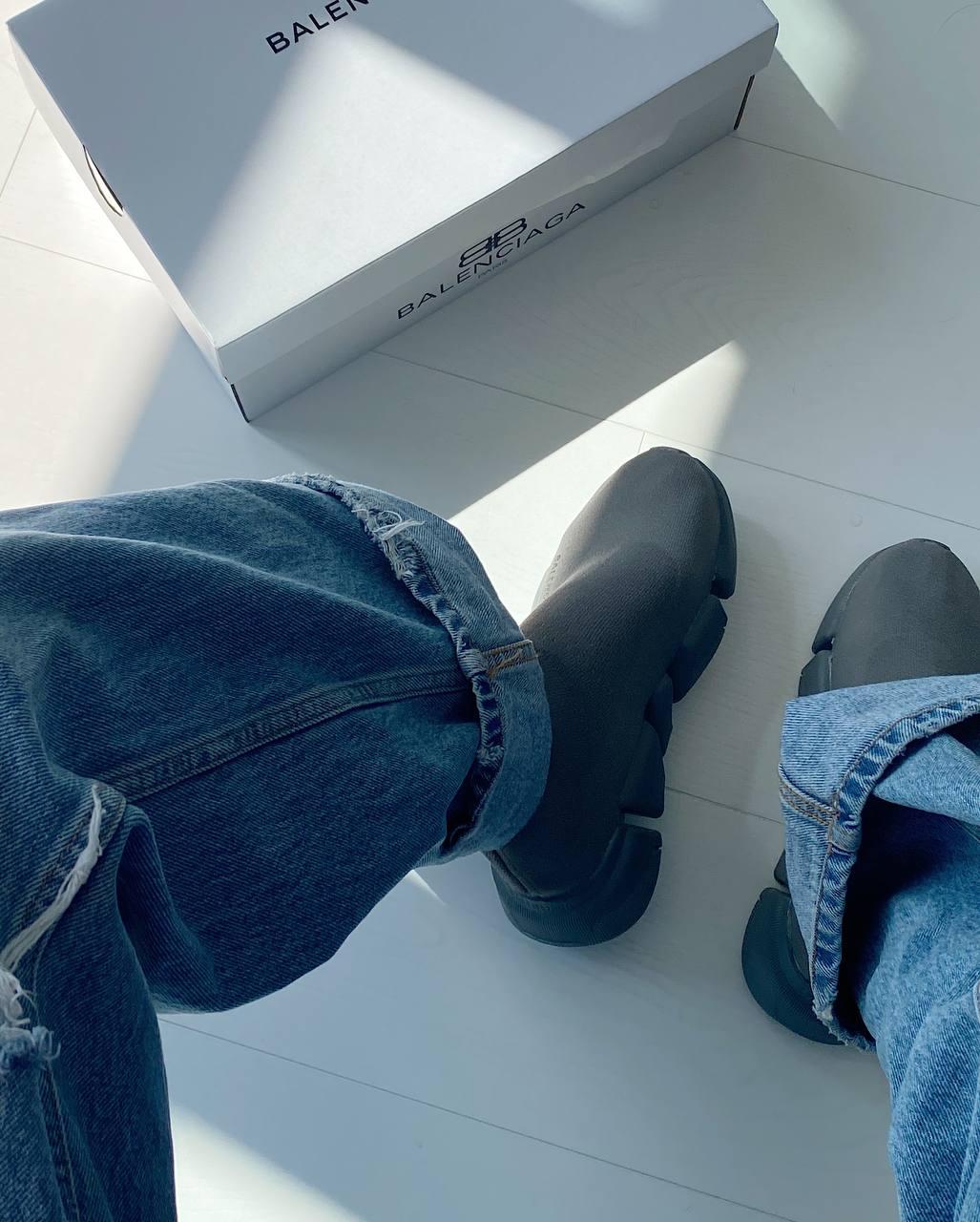 Balenciaga Speed Trainers Grey 2.0