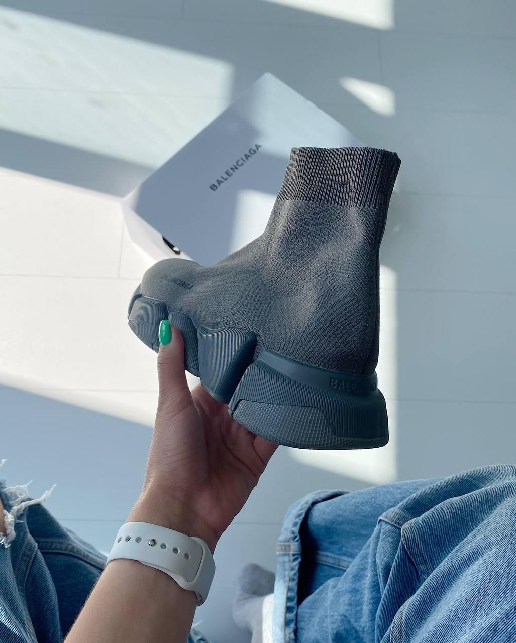 Balenciaga Speed Trainers Grey 2.0