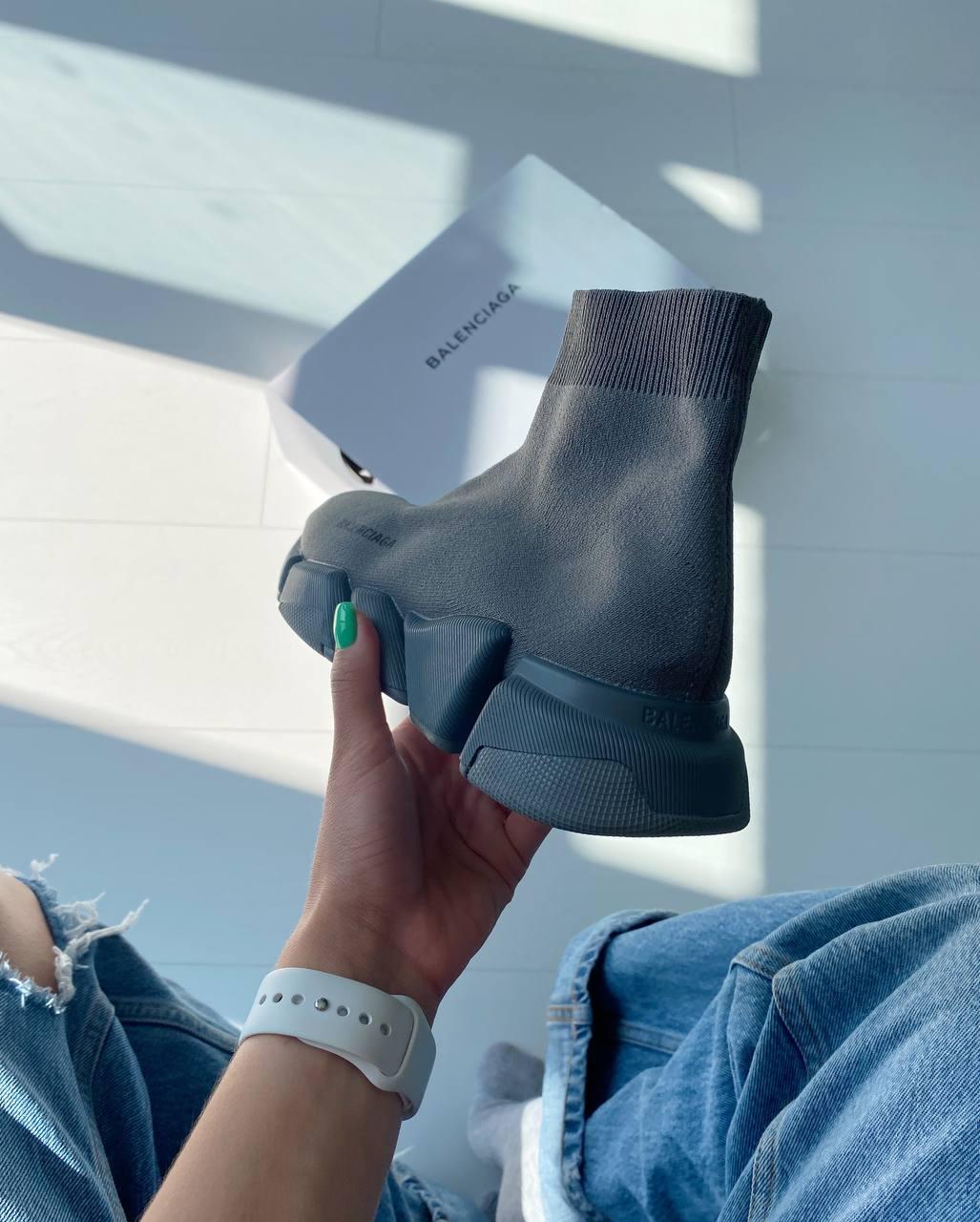 Balenciaga Speed Trainers Grey 2.0