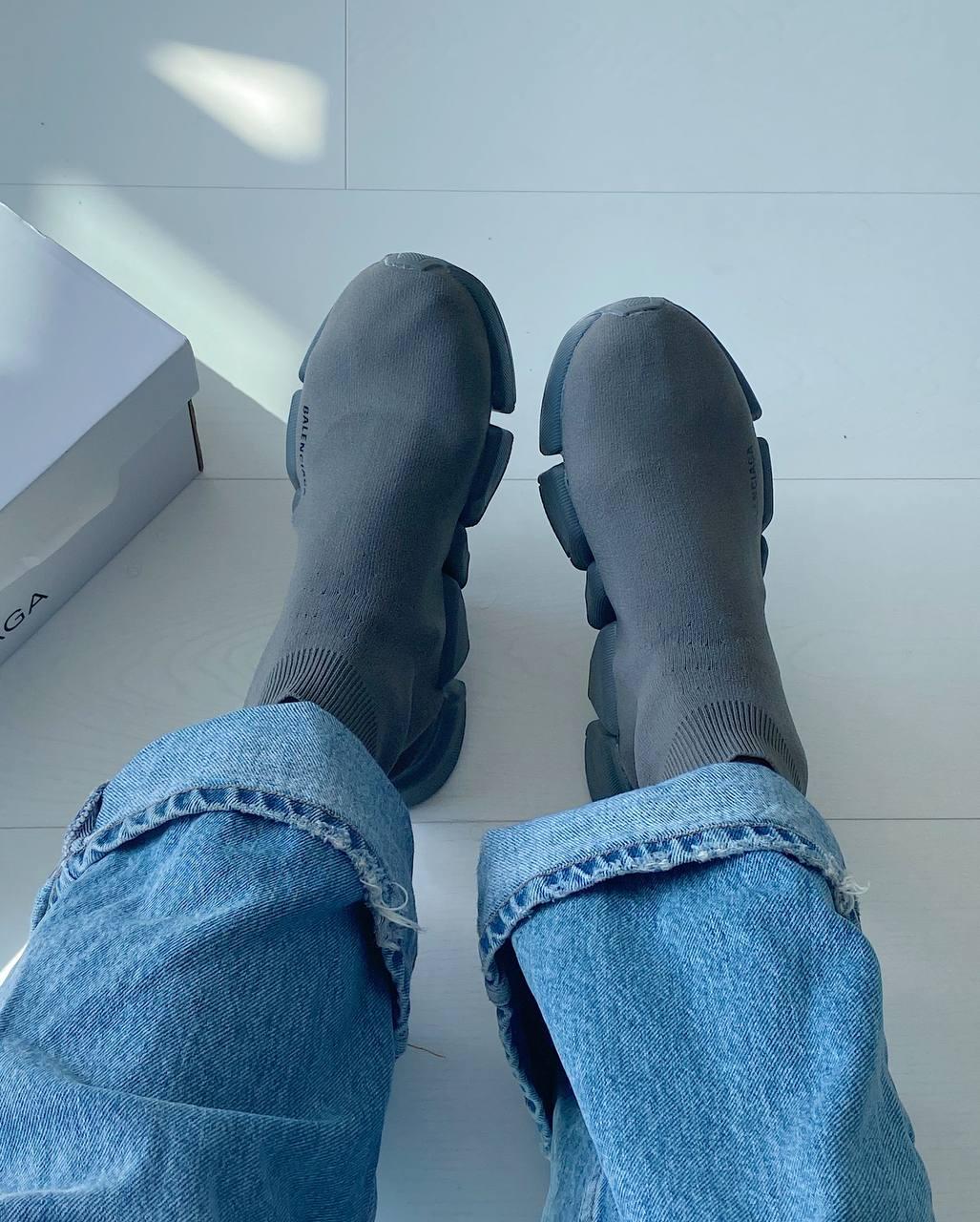 Balenciaga Speed Trainers Grey 2.0