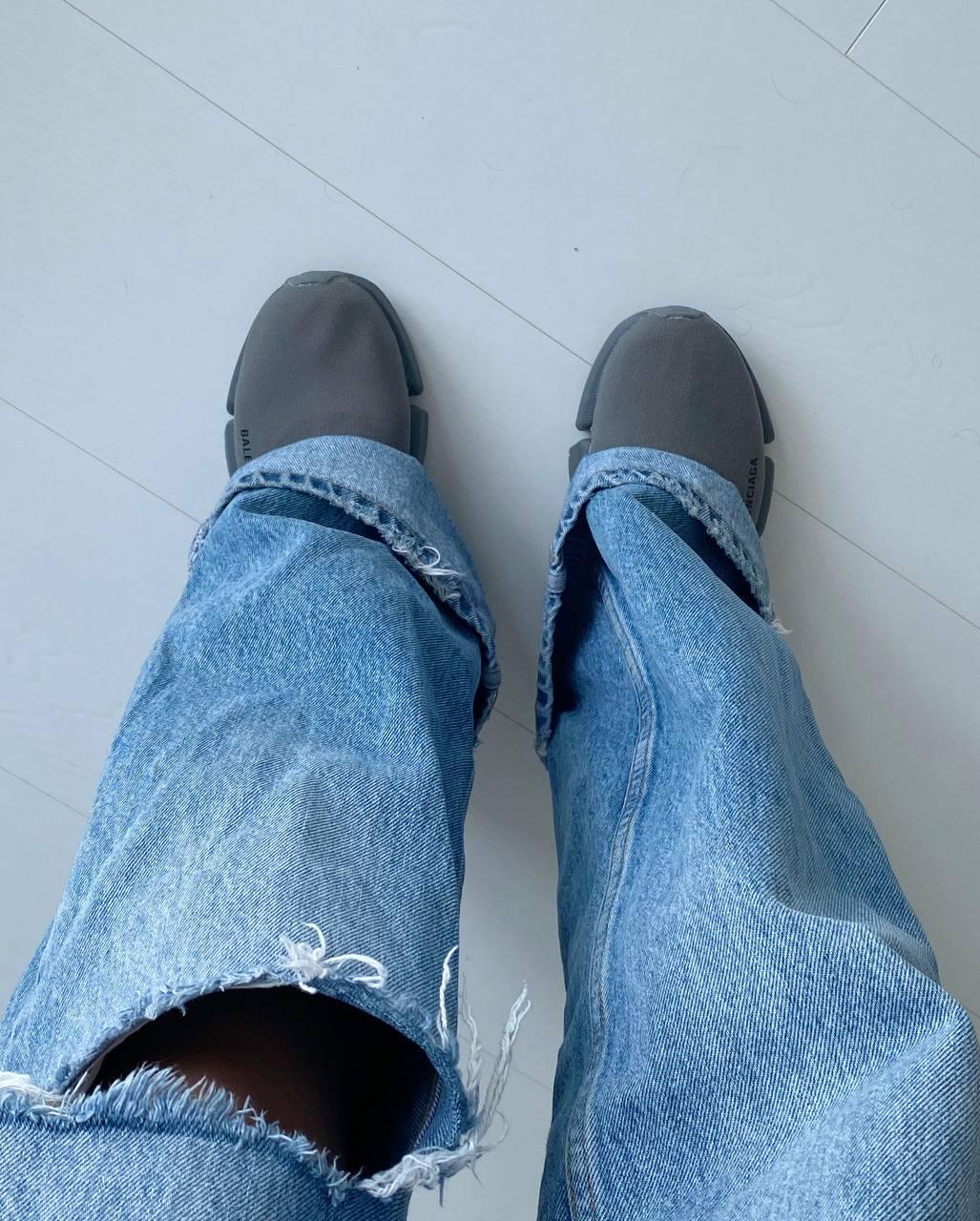Balenciaga Speed Trainers Grey 2.0