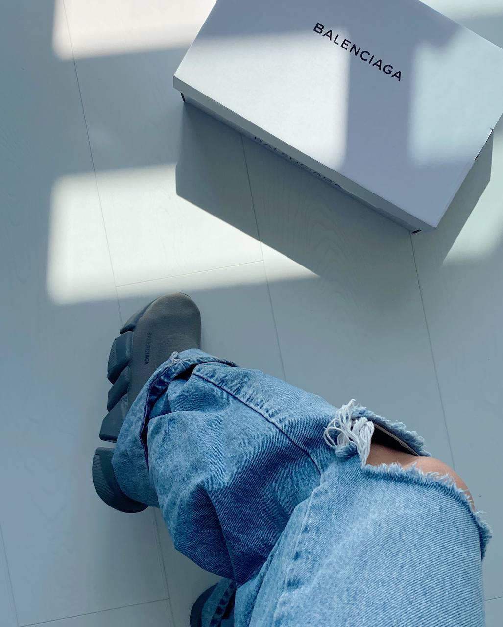 Balenciaga Speed Trainers Grey 2.0