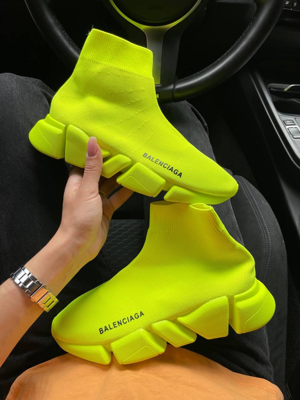 Balenciaga Speed Trainer Green
