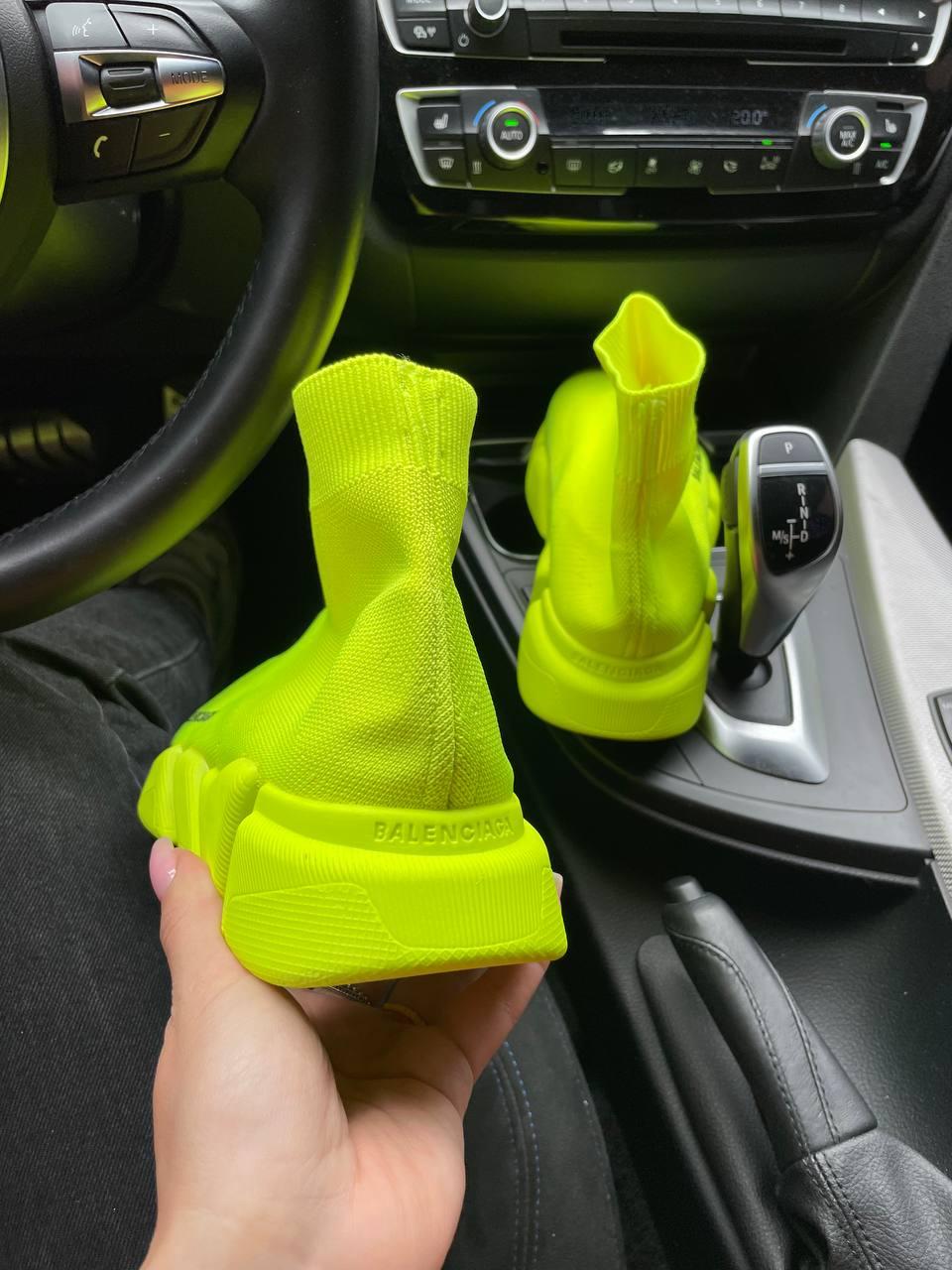 Balenciaga Speed Trainer Green