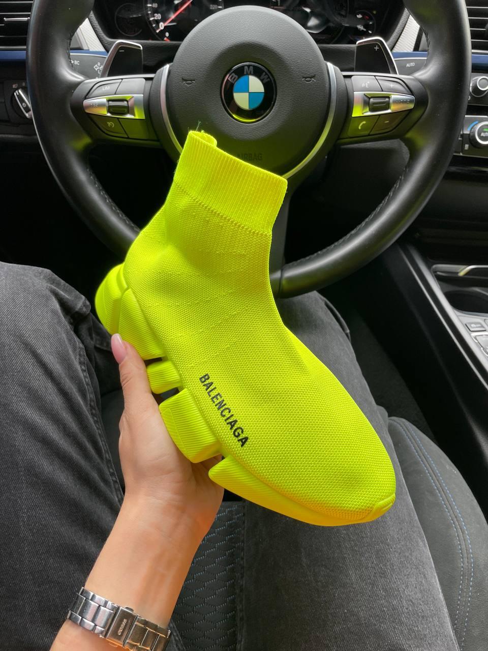 Balenciaga Speed Trainer Green