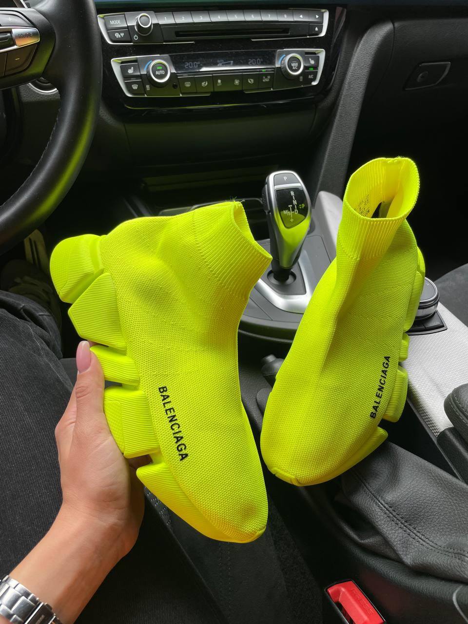 Balenciaga Speed Trainer Green