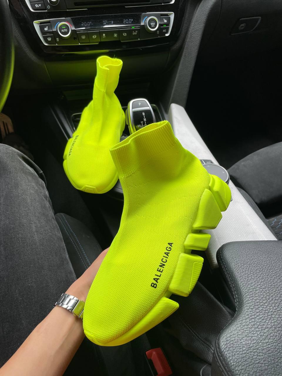 Balenciaga Speed Trainer Green