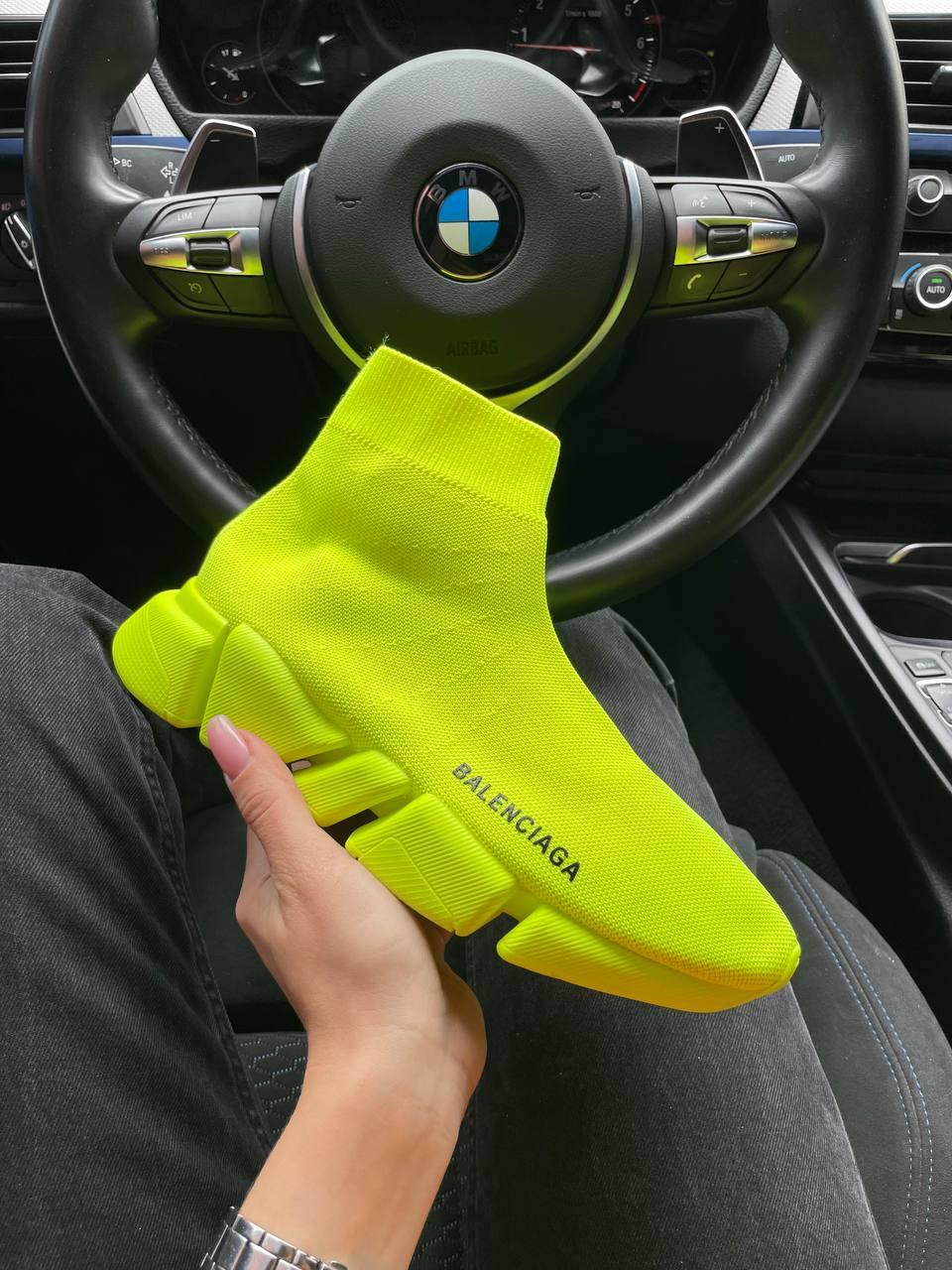 Balenciaga Speed Trainer Green