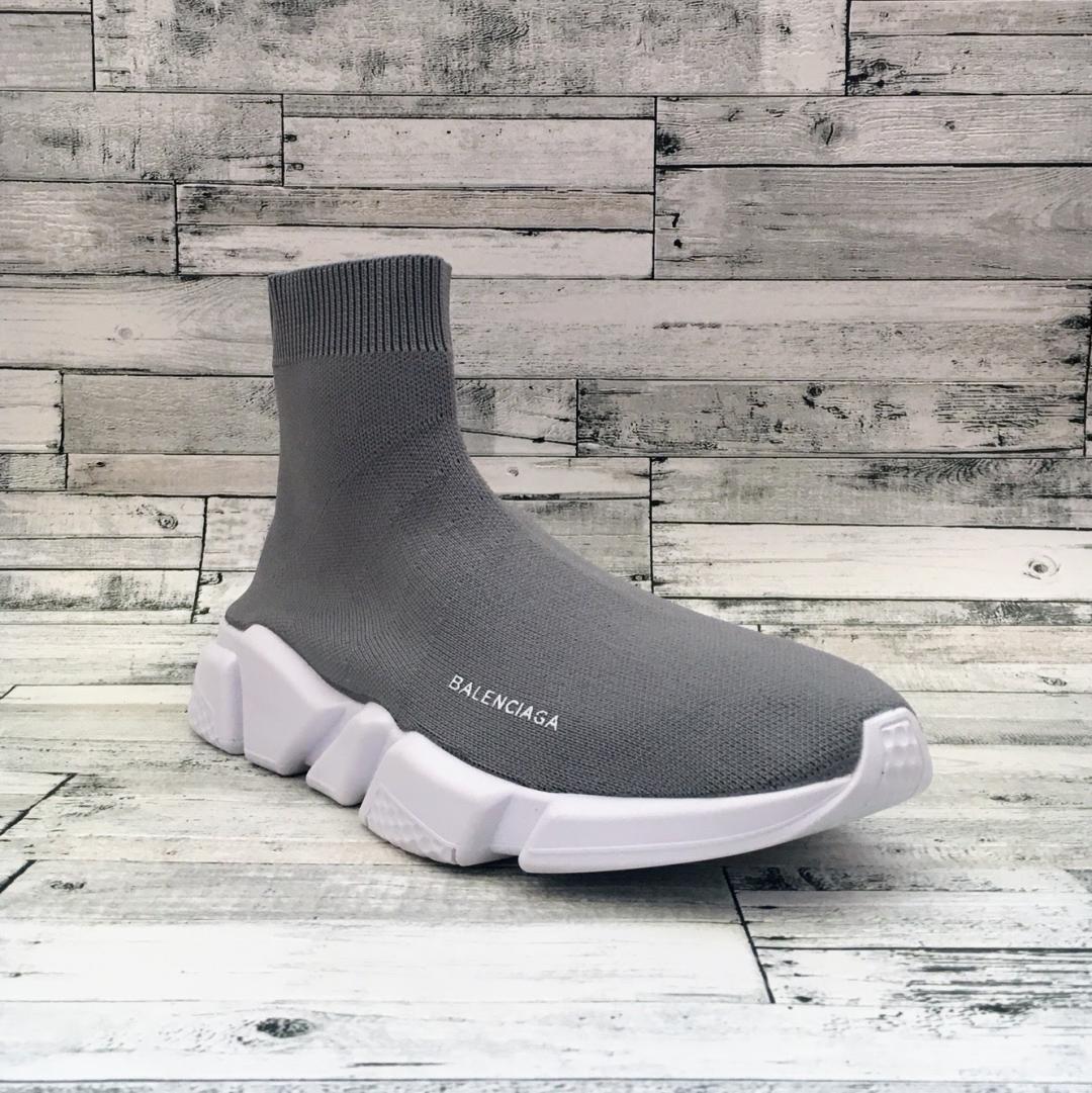 Balenciaga Speed Trainer Grey White 2