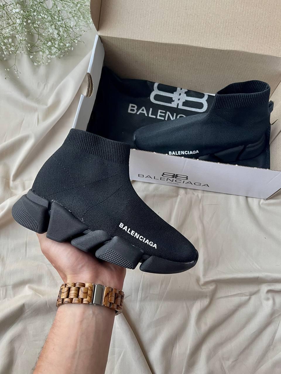 Balenciaga Speed Trainer Grey White 3