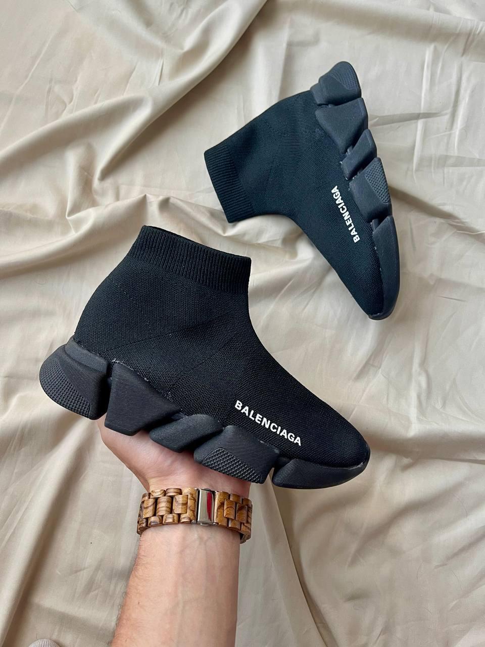 Balenciaga Speed Trainer Grey White 3