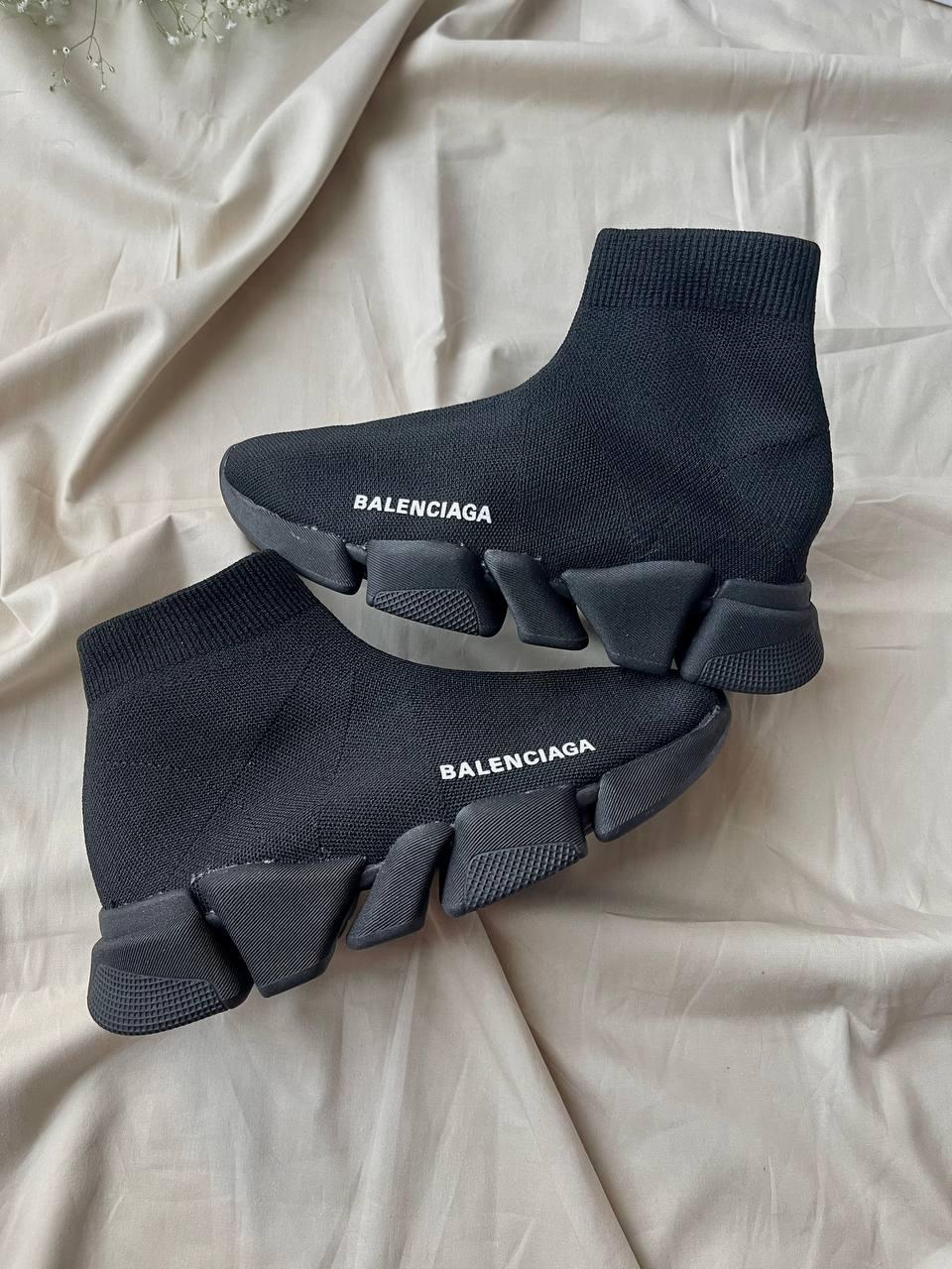 Balenciaga Speed Trainer Grey White 3