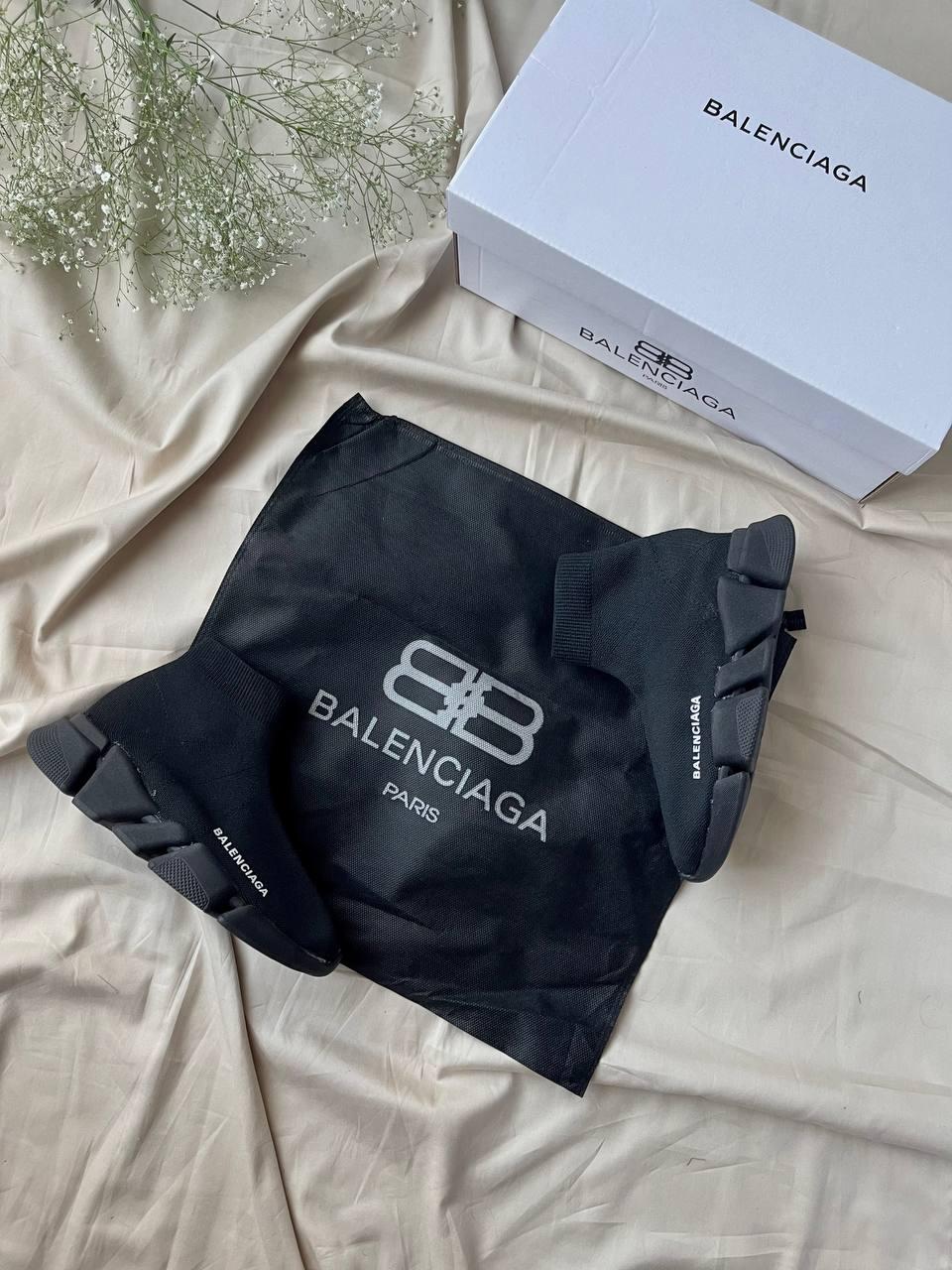 Balenciaga Speed Trainer Grey White 3