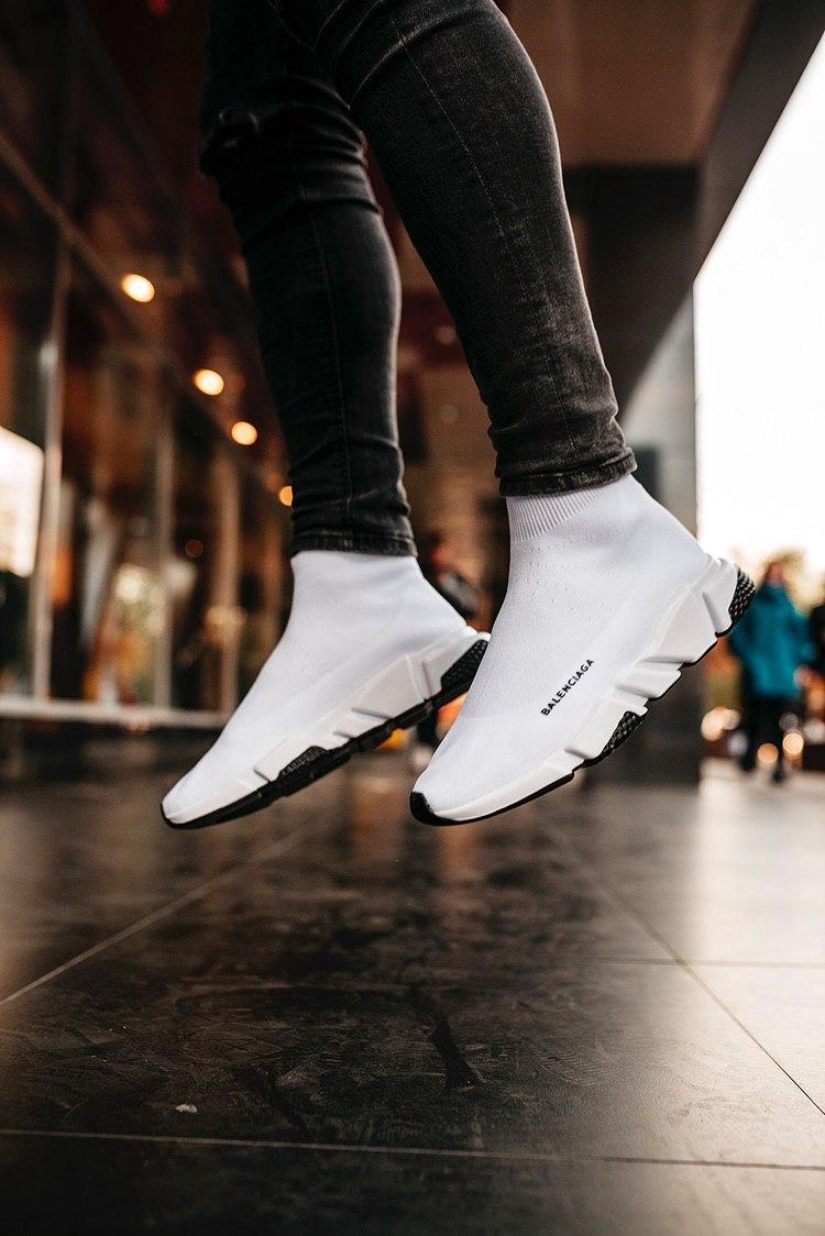 Balenciaga Speed Trainer White Black