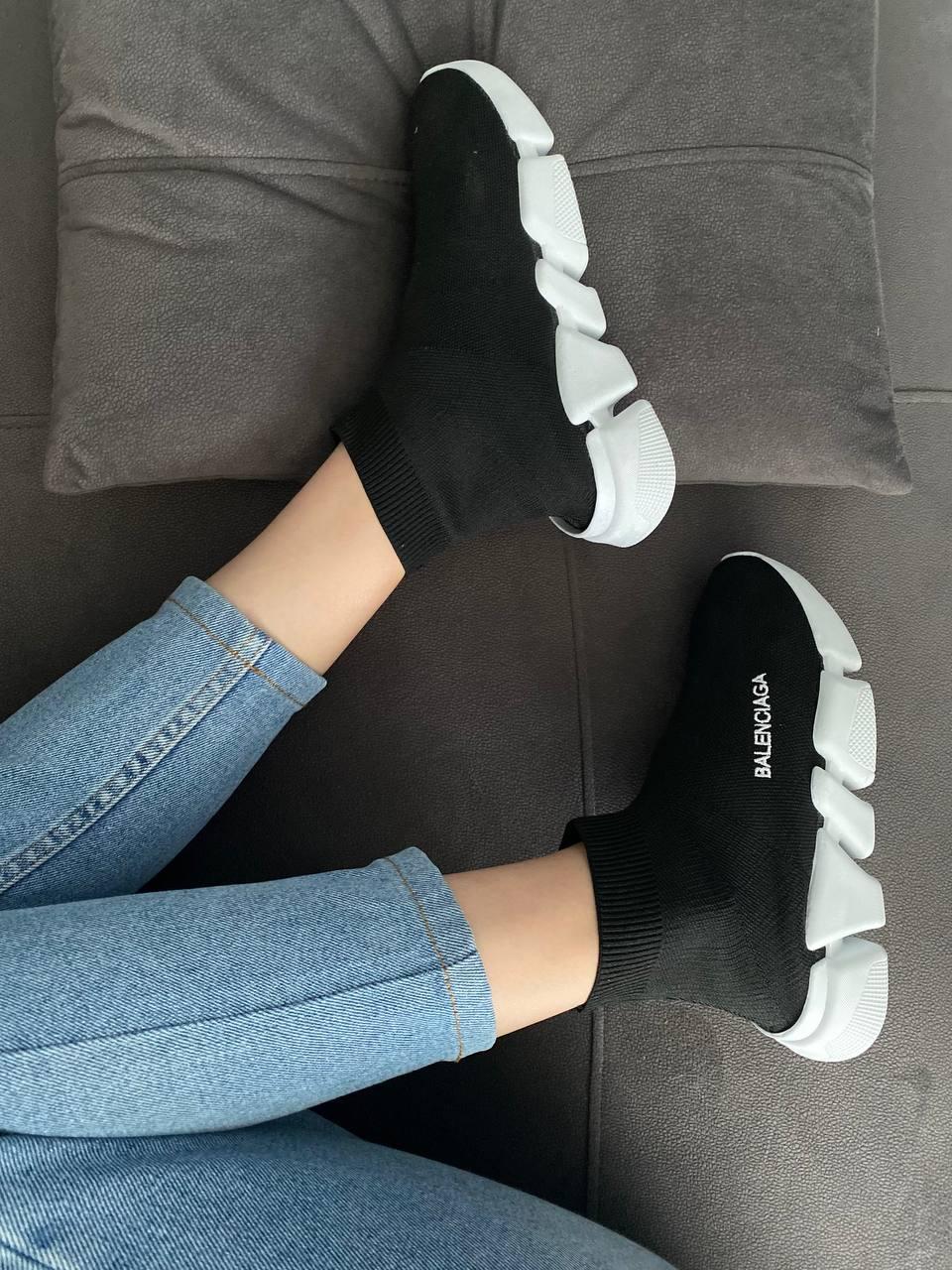 Balenciaga Speed Trainer Black White