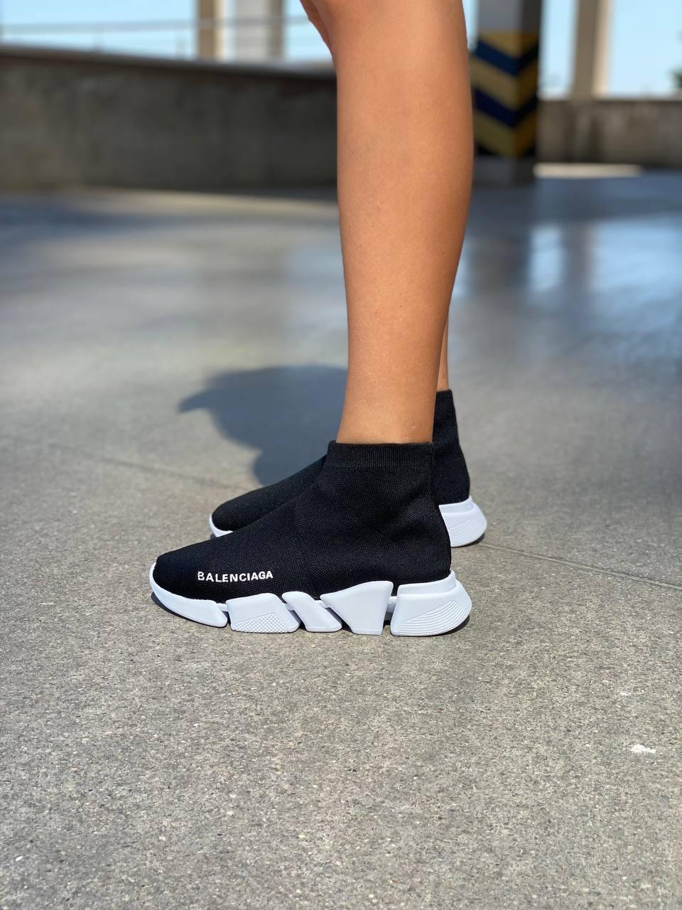 Balenciaga Speed Trainer Black White