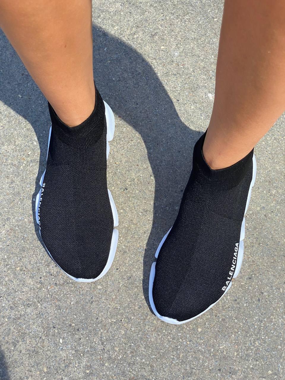 Balenciaga Speed Trainer Black White