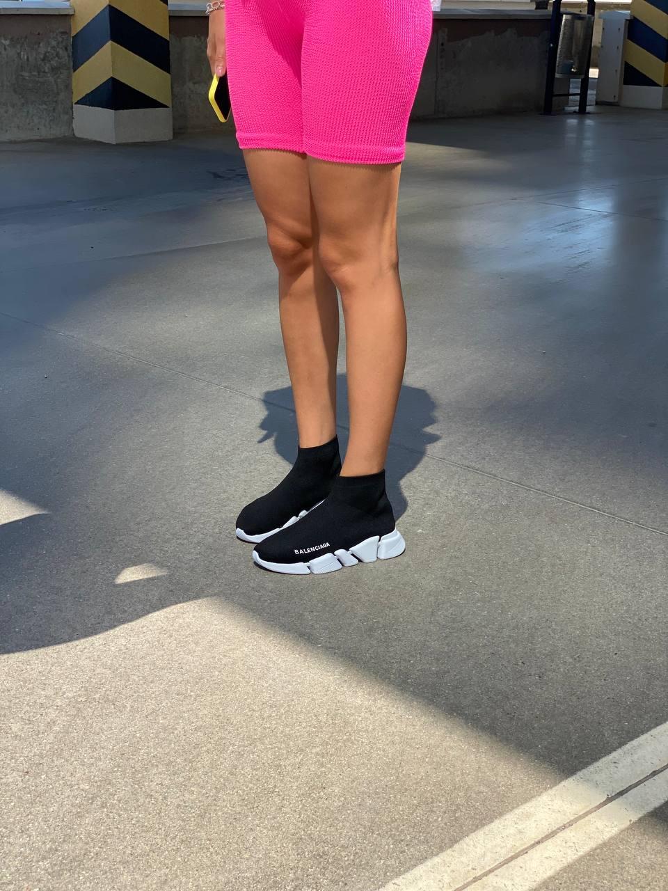 Balenciaga Speed Trainer Black White