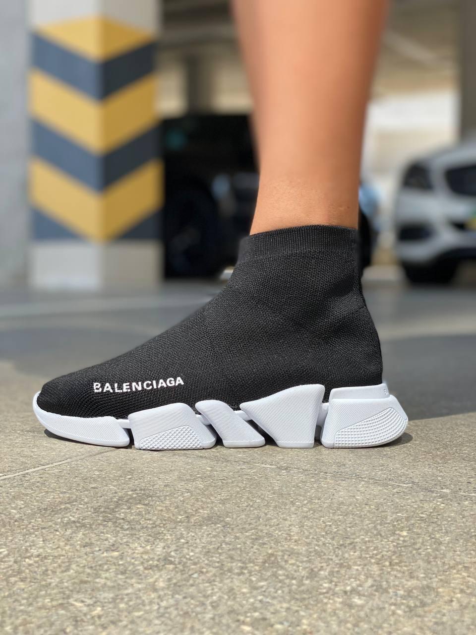 Balenciaga Speed Trainer Black White