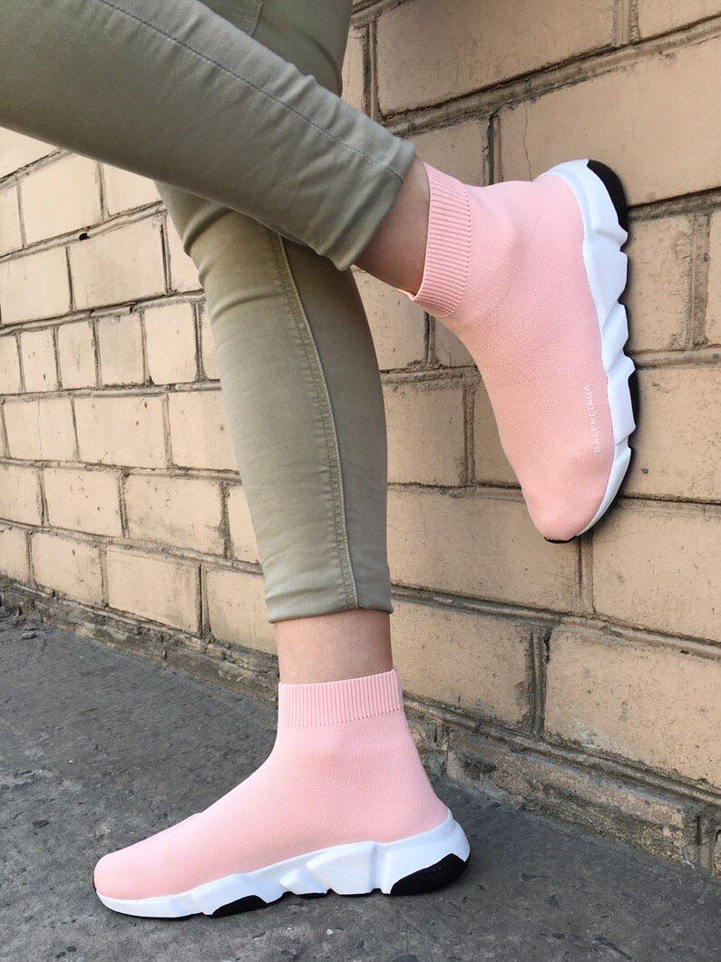 Balenciaga Speed Trainer Pink White