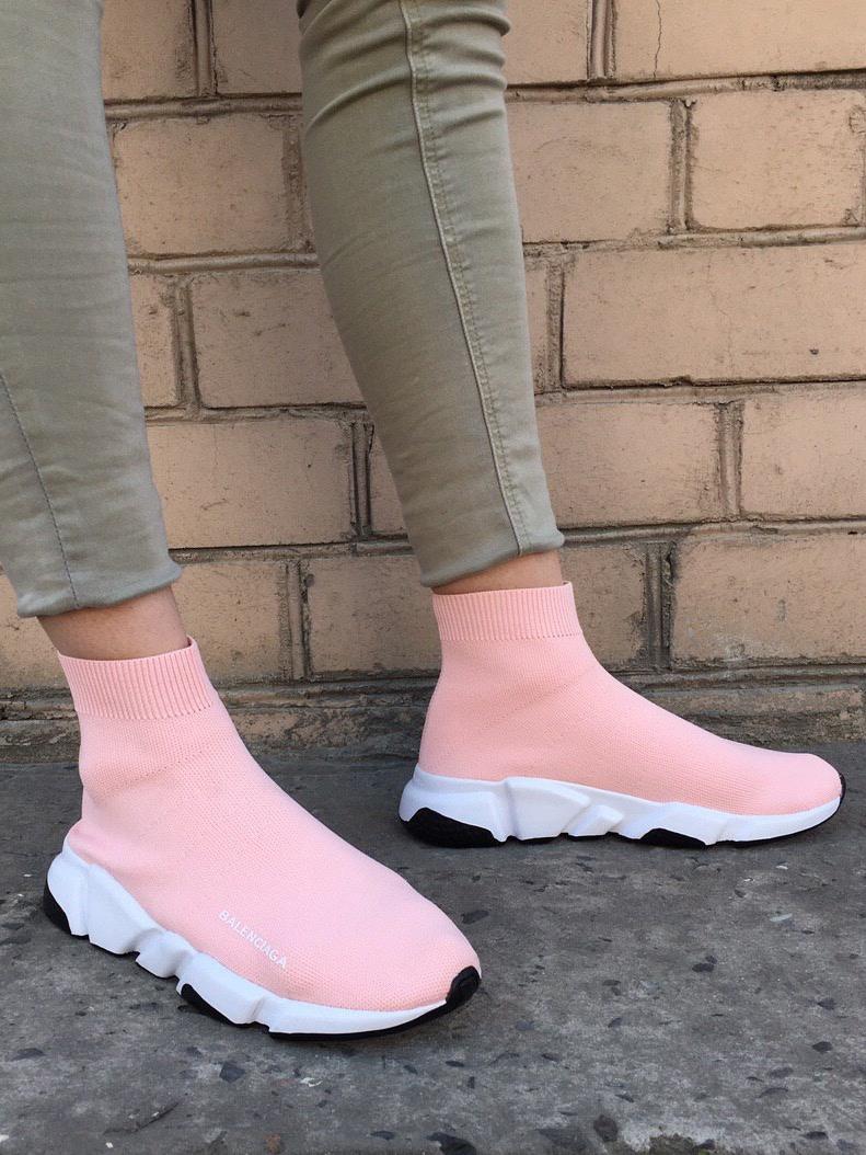 Balenciaga Speed Trainer Pink White