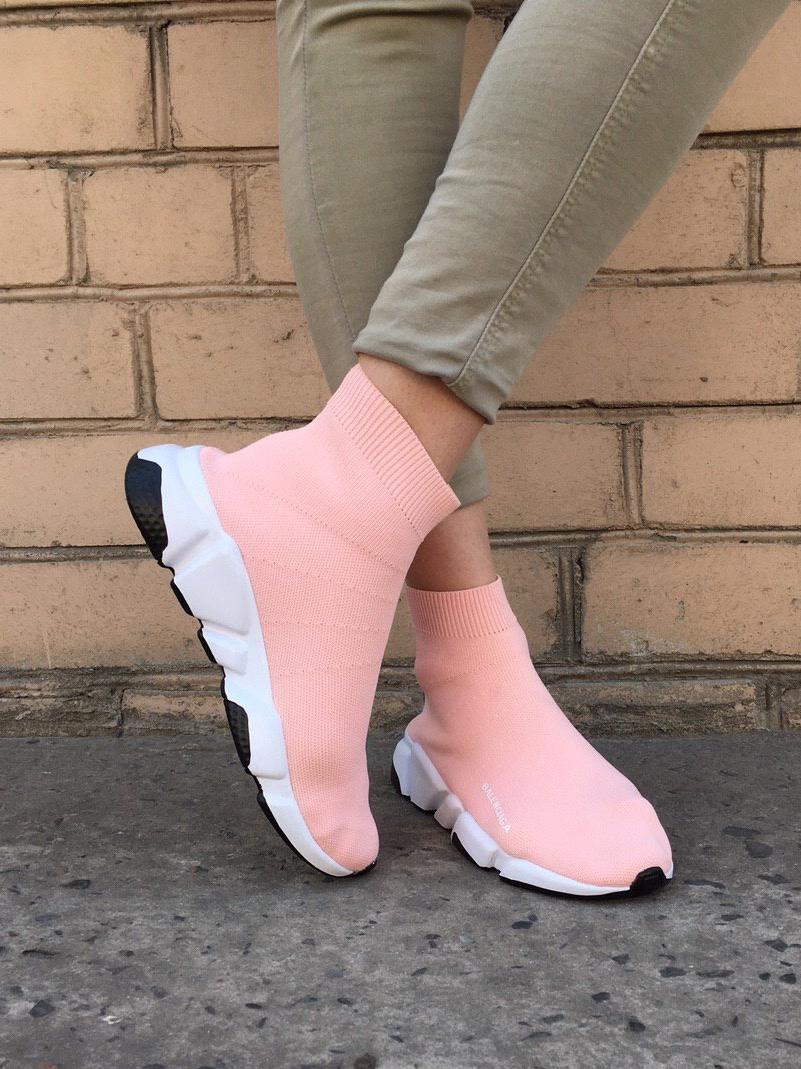 Balenciaga Speed Trainer Pink White
