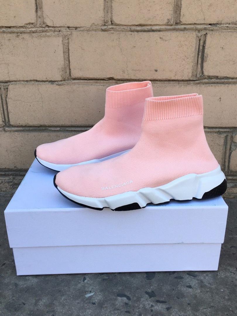 Balenciaga Speed Trainer Pink White