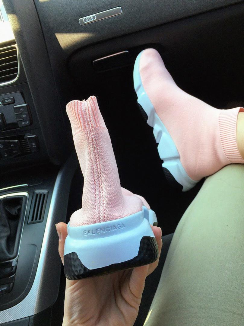 Balenciaga Speed Trainer Pink White