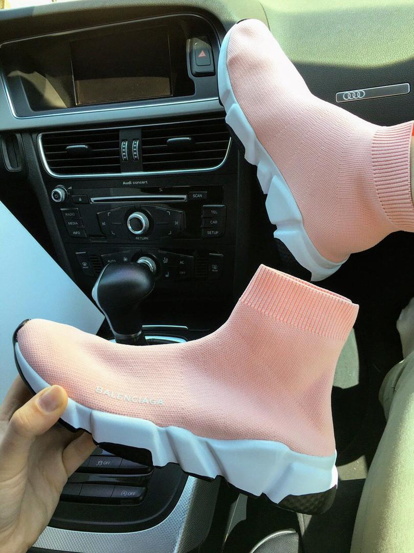 Balenciaga Speed Trainer Pink White