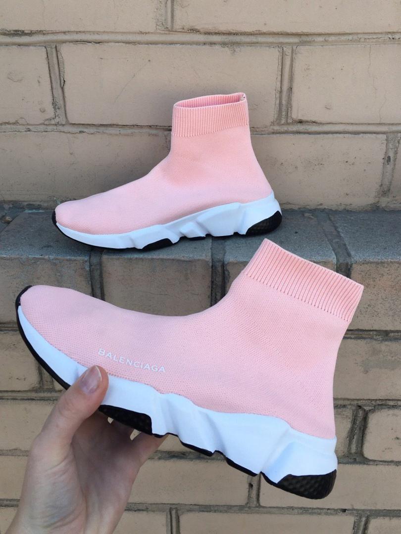 Balenciaga Speed Trainer Pink White