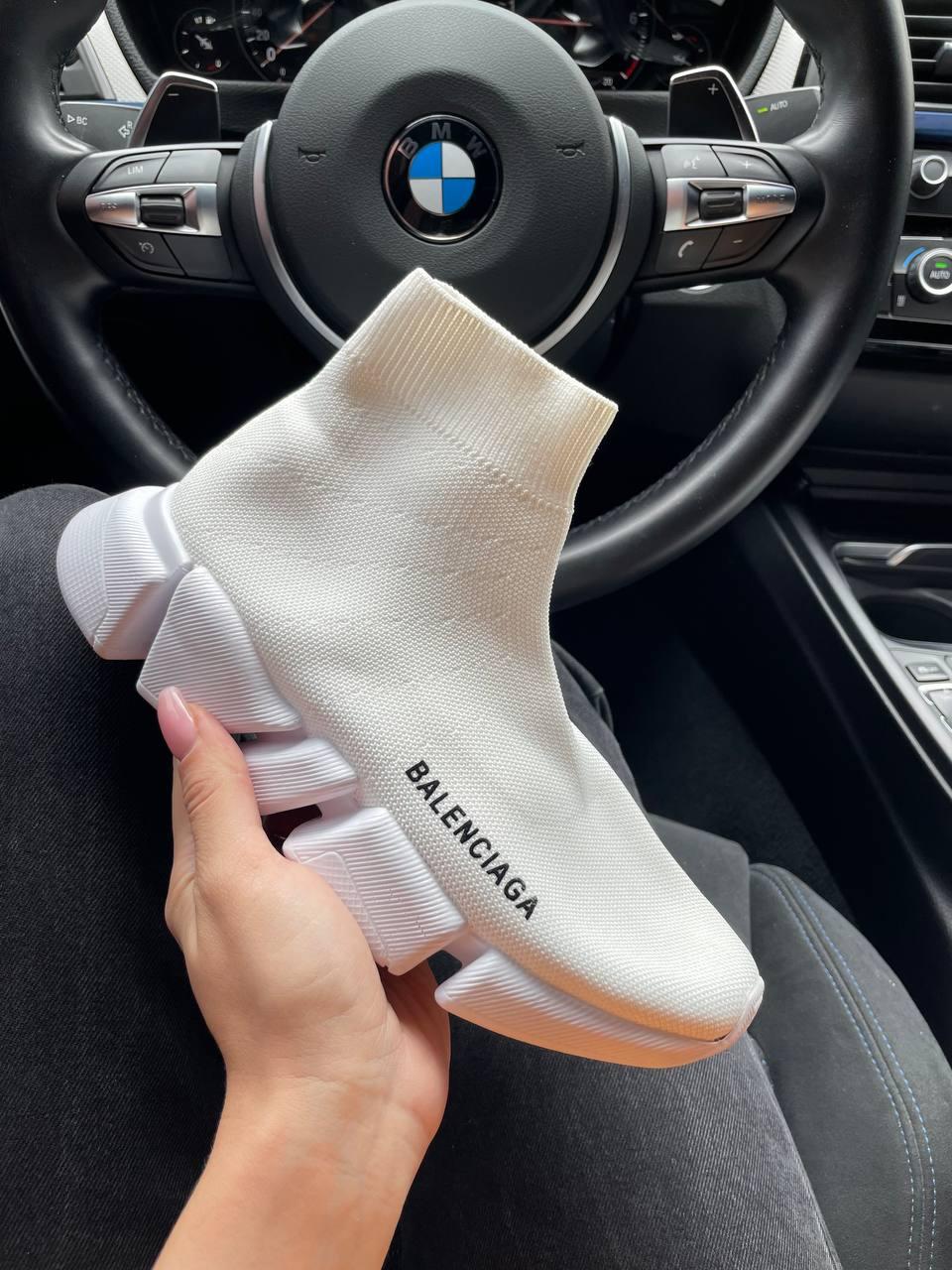 Balenciaga Speed Trainer White v2