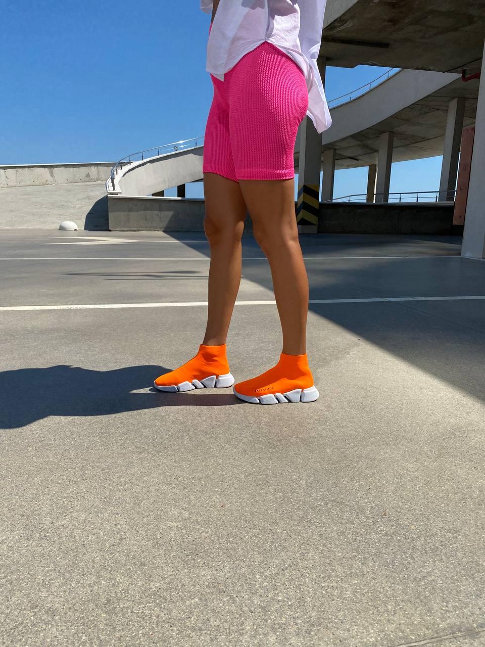 Balenciaga Speed Trainer Orange White