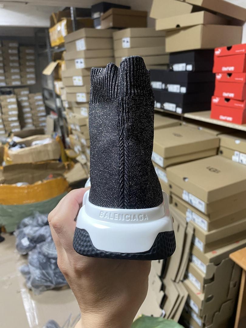 Balenciaga Speed Trainer Mid Lurex Knit 2