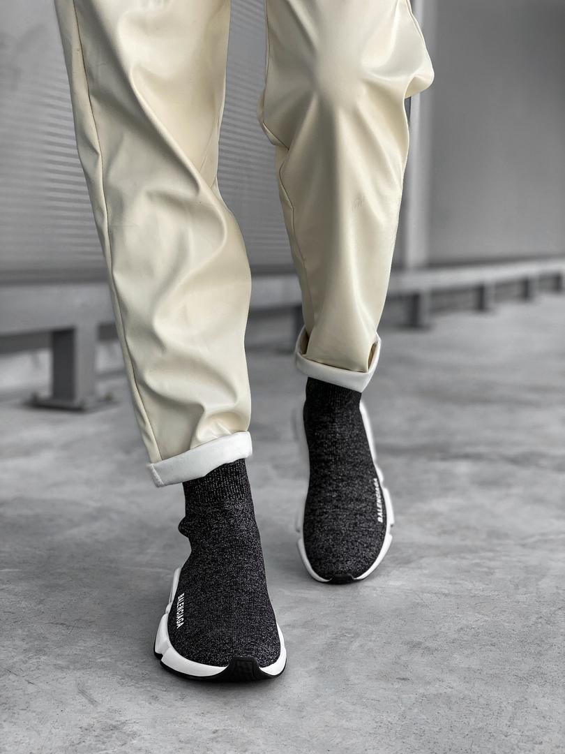 Balenciaga Speed Trainer Mid Lurex Knit 2
