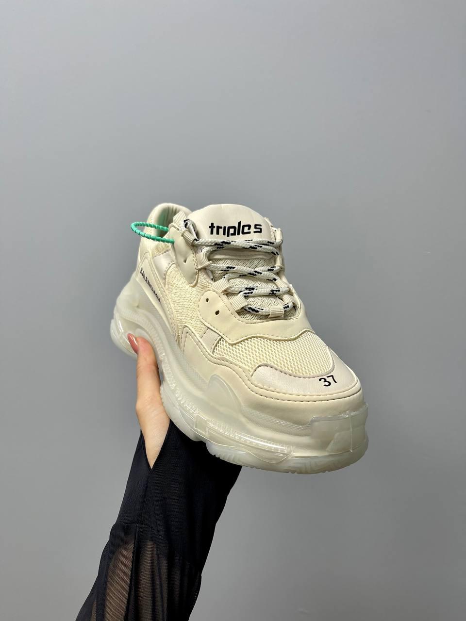 Balenciaga Triple S V1 White Black Violet