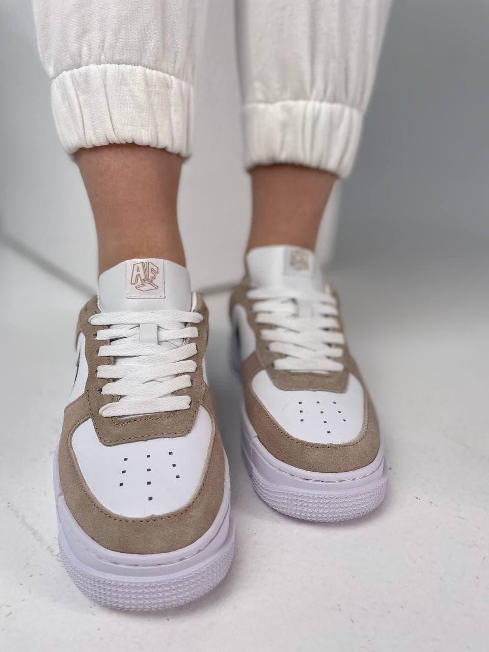 Nike Air Force 1 Low Pixel Desert Sand
