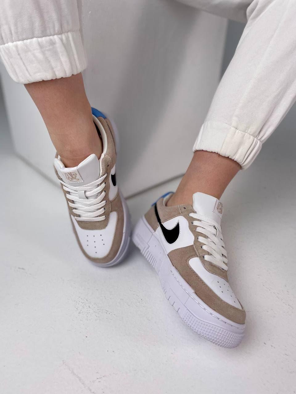Nike Air Force 1 Low Pixel Desert Sand