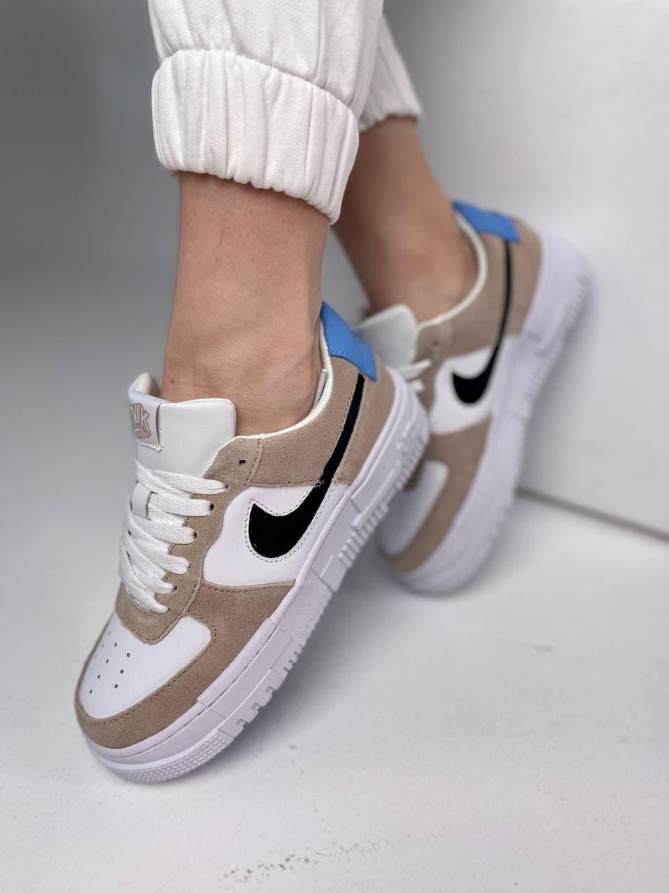 Nike Air Force 1 Low Pixel Desert Sand