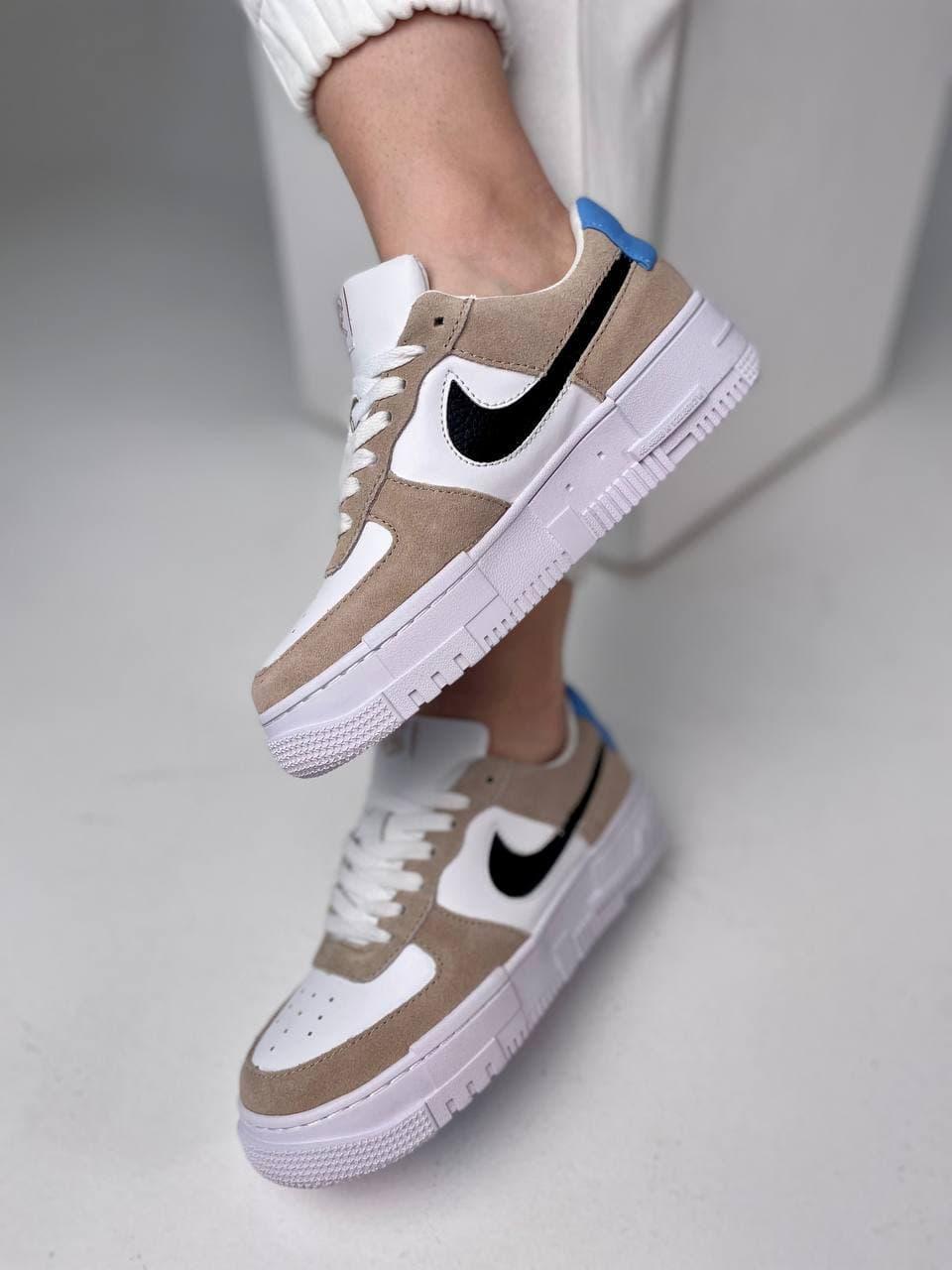 Nike Air Force 1 Low Pixel Desert Sand