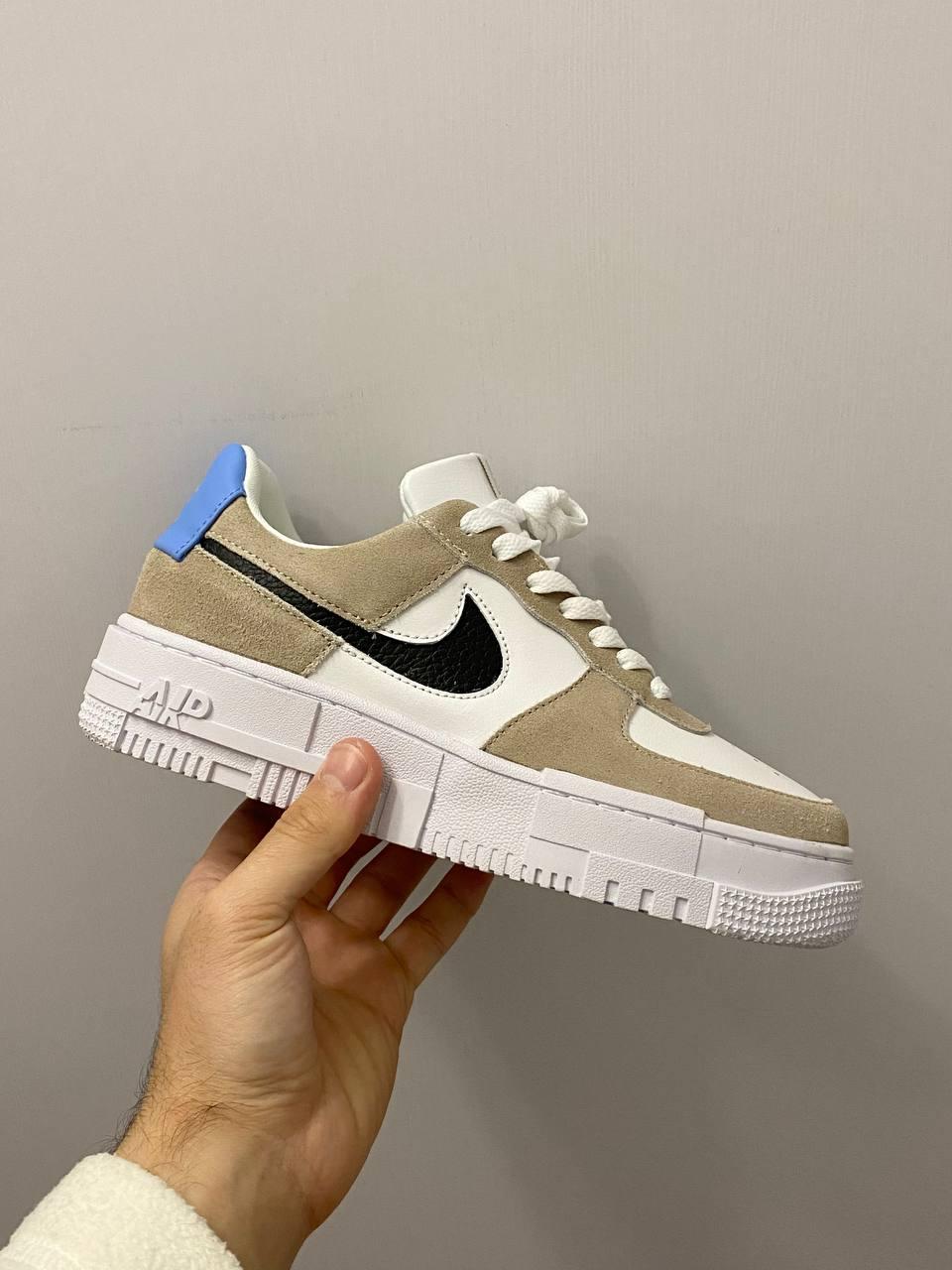 Nike Air Force 1 Low Pixel Desert Sand
