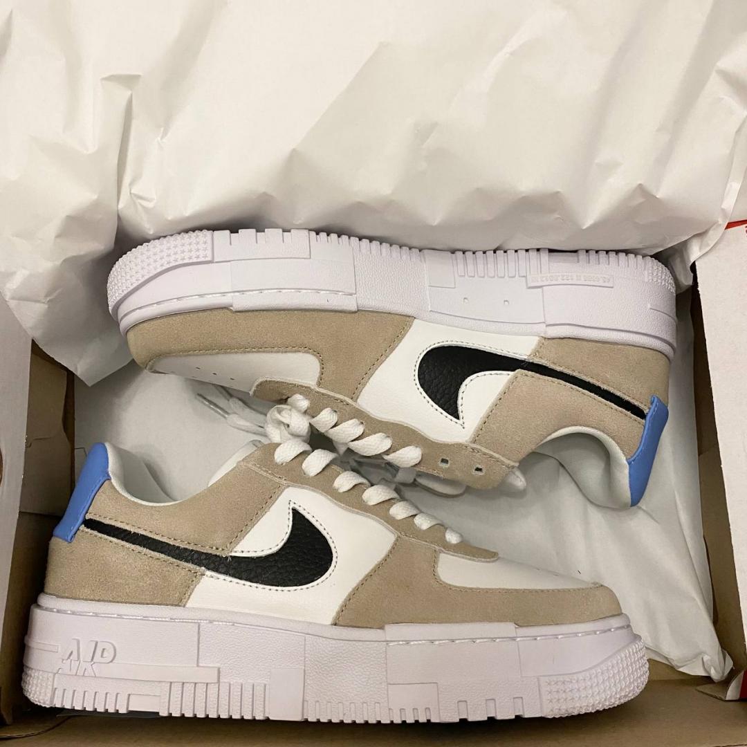 Nike Air Force 1 Low Pixel Desert Sand