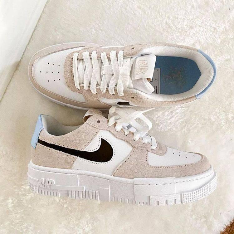 Nike Air Force 1 Low Pixel Desert Sand
