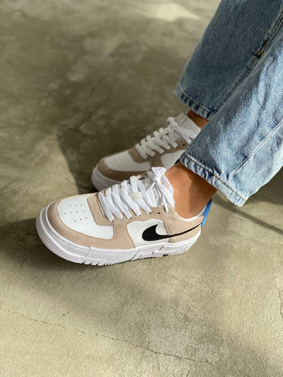 Nike Air Force 1 Low Pixel Desert Sand