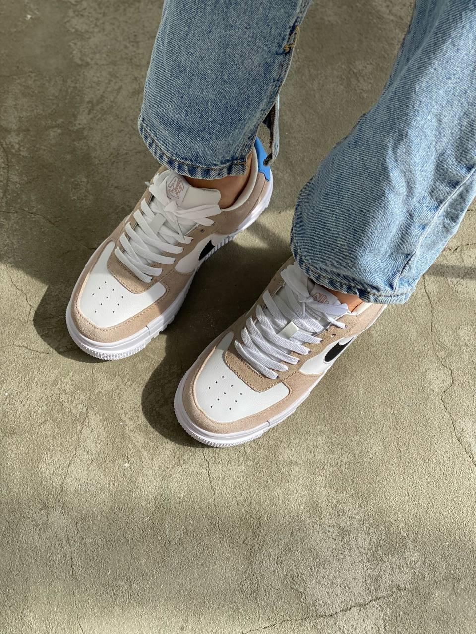 Nike Air Force 1 Low Pixel Desert Sand
