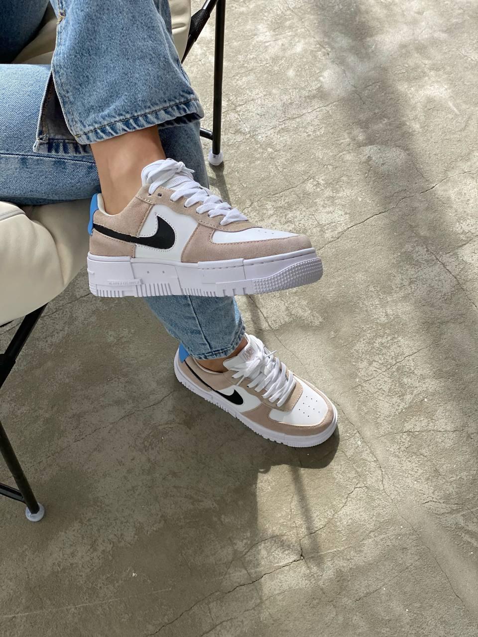 Nike Air Force 1 Low Pixel Desert Sand